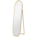 Gold Curved Full Length Mirror
