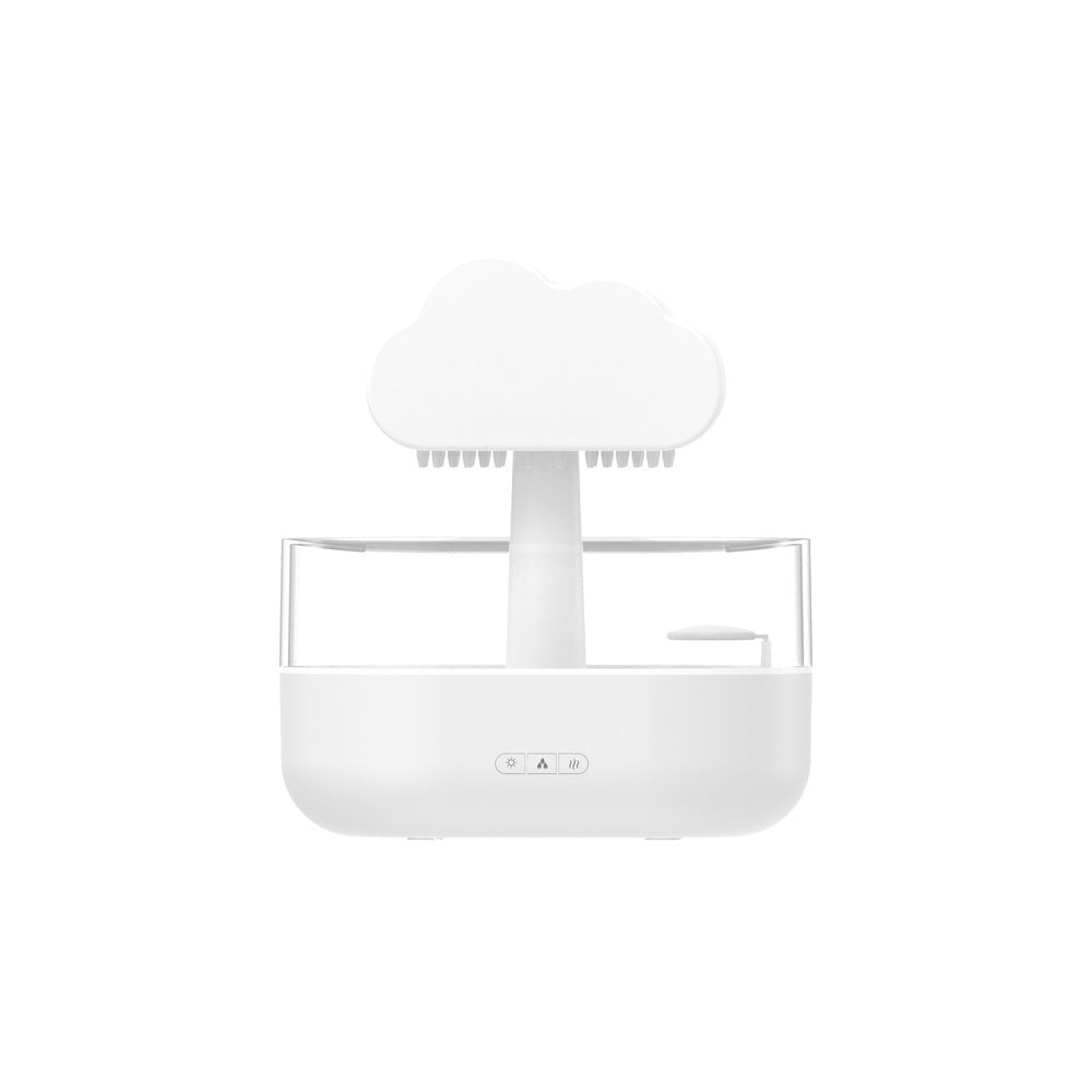 Rain Cloud Night Light Humidifier With Sound And 7 Color Led Light
