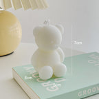 Adorable Bear Candle - Cute Paraffin Decor