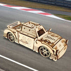 Handmade DIY Wooden Sports Car Model 3D Puzzle Puzzle