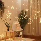 Star Light Curtain - Colorful Starry Hanging Lights