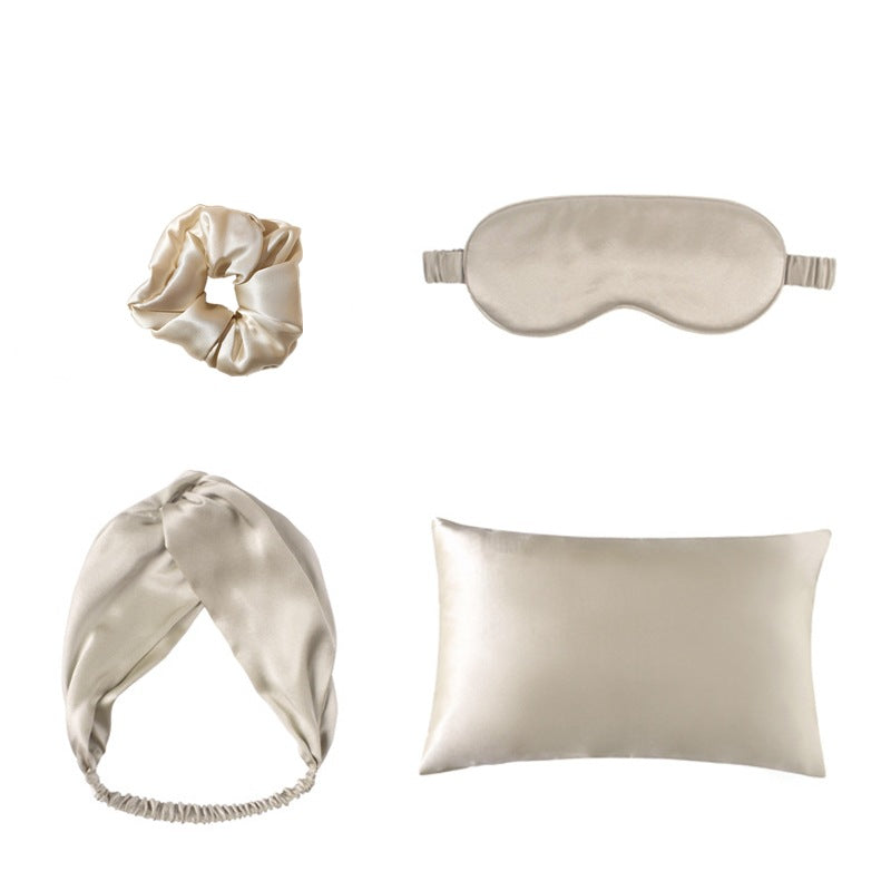 Satin Eye Mask Four-piece Set