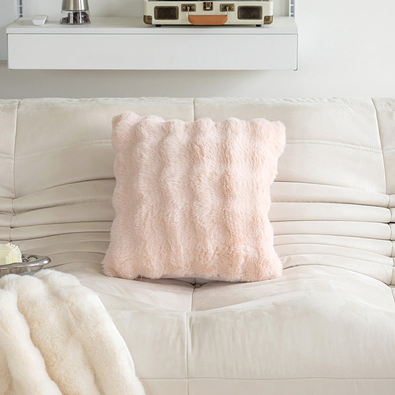 Bubble Fleece Pillow