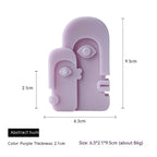 Abstract Face Aromatherapy Candle - Artistic Decor