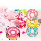 Diamond Art Coaster with Bracket - DIY Beautiful Pattern