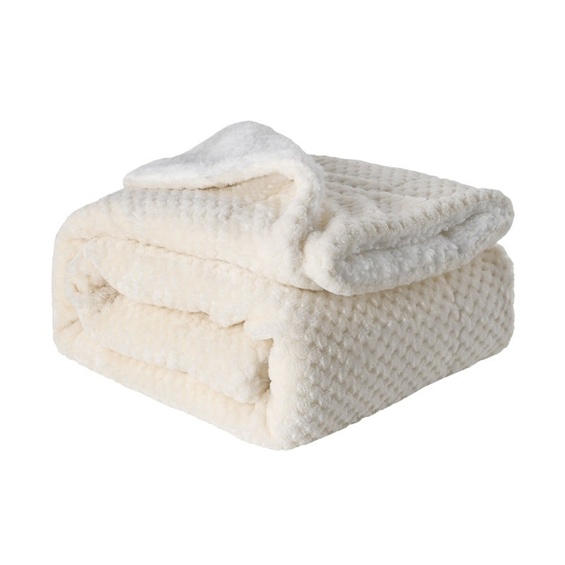 Double Layer Flannel Blanket