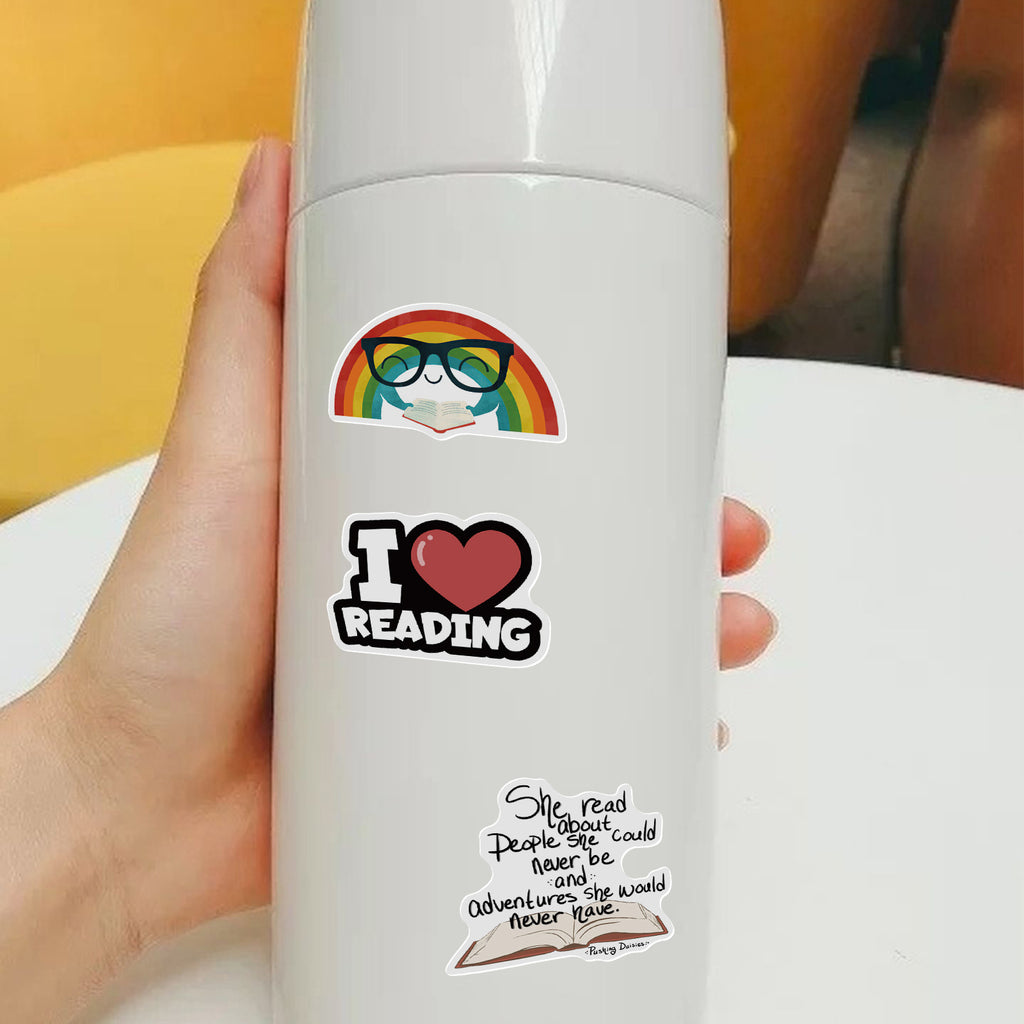 Reading Waterproof Stickers