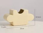 Ceramic Jigsaw Vase - Puzzle Flower Arranger