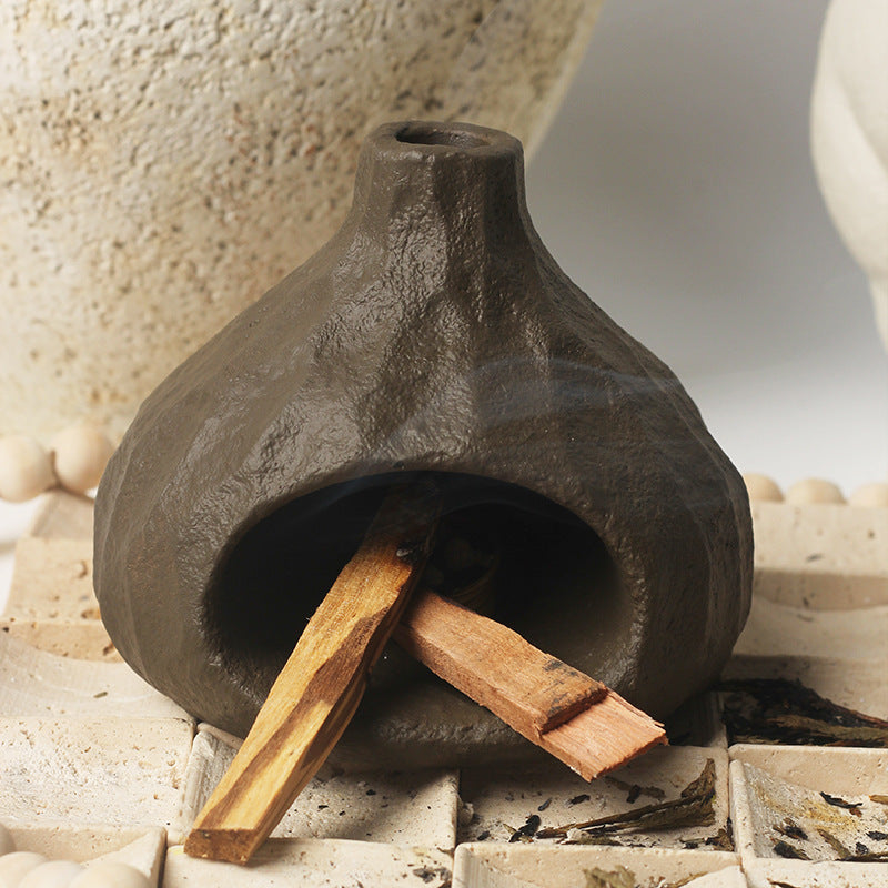 Cement Multi-Function Incense Tray - Retro Industrial Decor