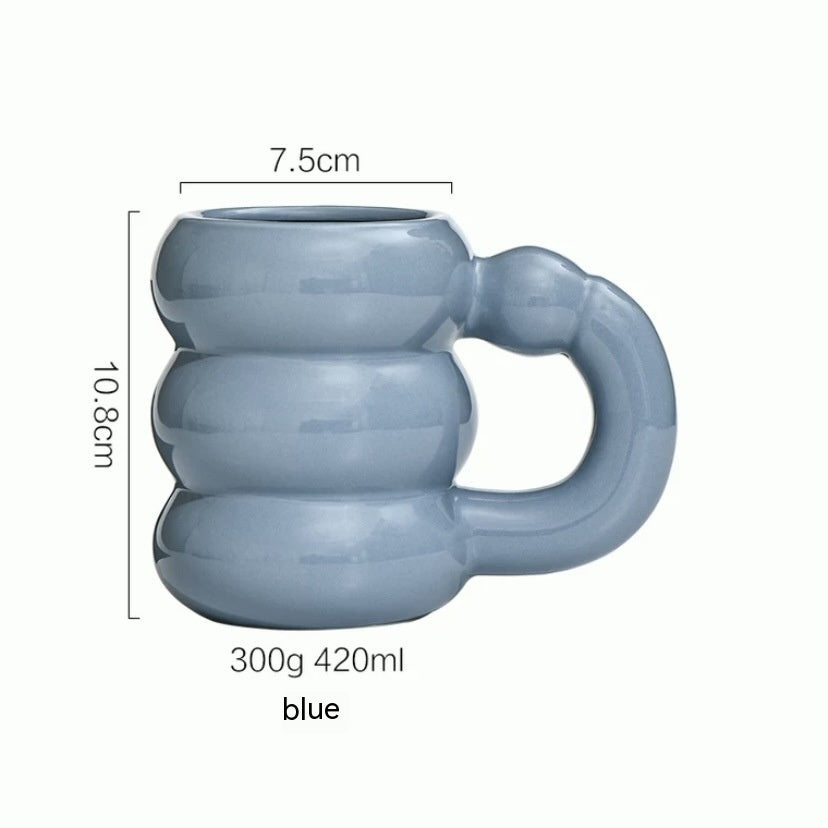 Creative High Sense Good-looking Couple Ceramic Mug