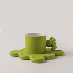 Nordic Ins Wind Creative Ceramic Mug And Saucer
