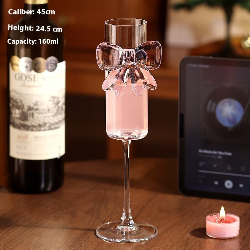 Bowtie High Footed Wine Cup