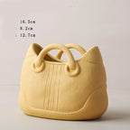 Nordic Morandi Handbag Ceramic Vase - Creative Design