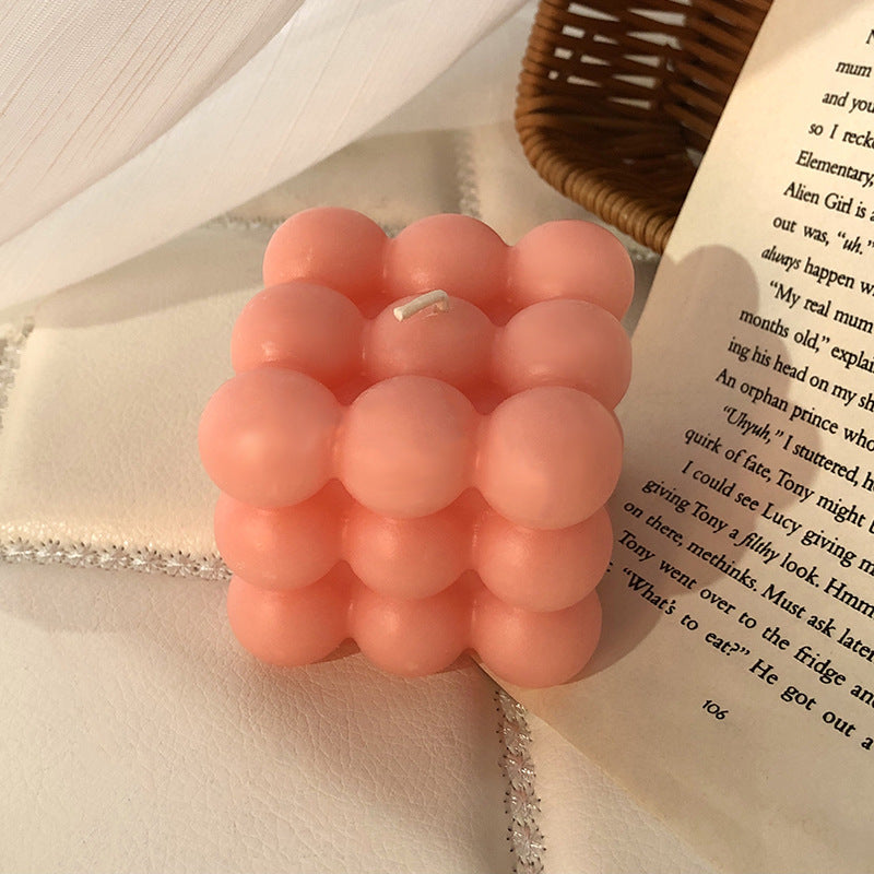 Rubik's Cube Aromatherapy Candle - Modern Decor