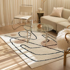 Nordic Modern Abstract Plush Rugs