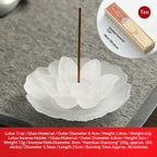 Chinese-Style Lusterware Incense Holder - Sandalwood Decor