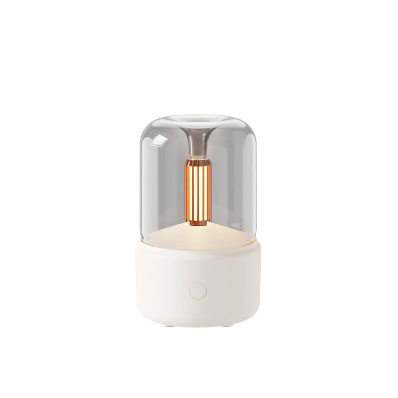 Candlelight Aroma Diffuser - LED Night Light Humidifier
