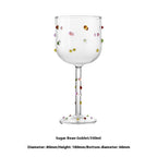 Creative Colored Candy Bean High Beauty Wine Glass