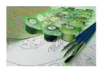 Old Time Flowers Paint By Numbers Kit
