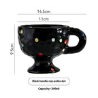 Personalized Simple Ceramic Creative Mug Hand-pinching Irregular