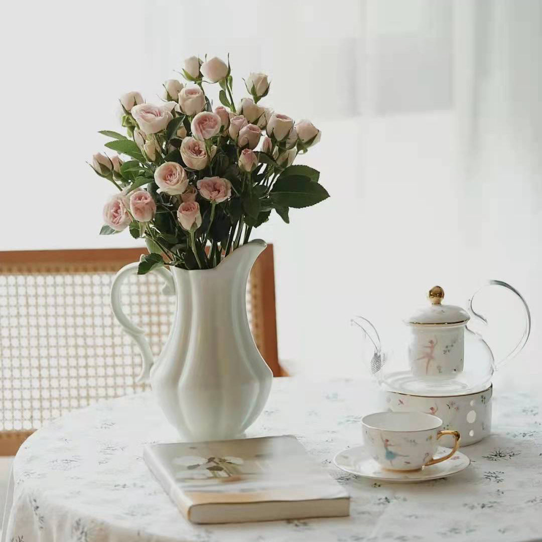 Kettle Niche Decorative Vase - Coffee Shop Style