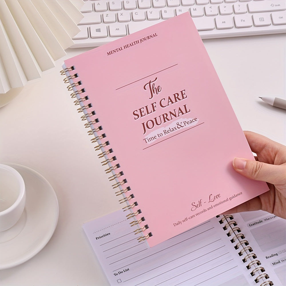 100 Page Self Care And Emotional Well Being Journal