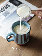 Mug Creative Ceramic Retro Striped Cup