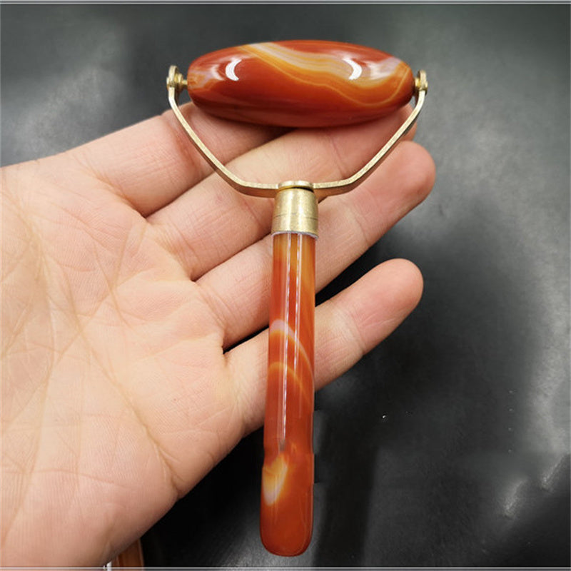 Red Agate Face-Lifting Massager