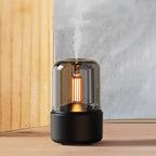 Candlelight Aroma Diffuser - LED Night Light Humidifier
