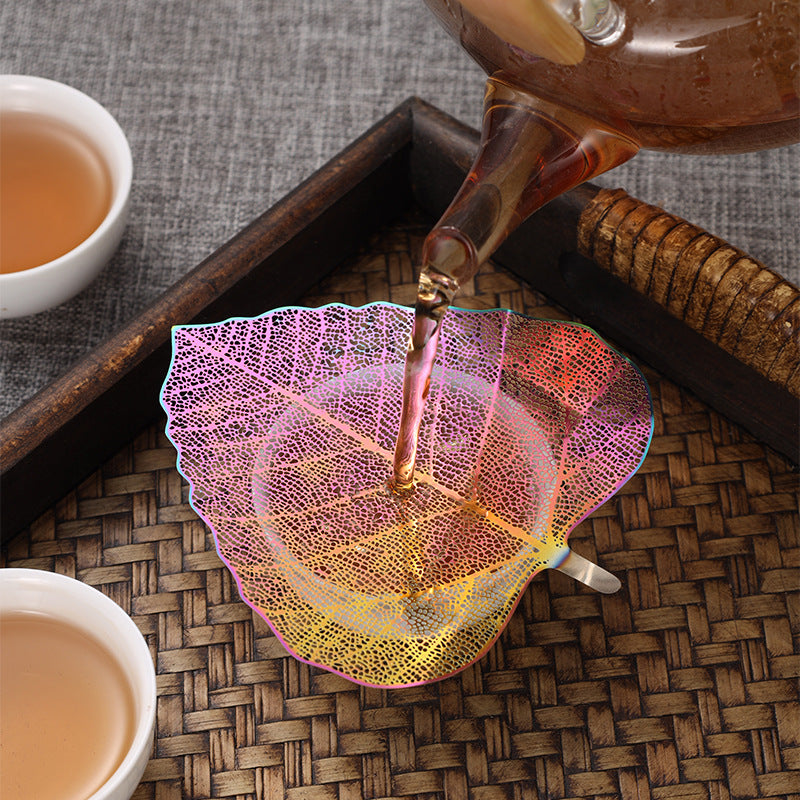 Rainbow Steel Tea Strainer