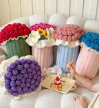 Rose Bouquet 2-in-1 Pillow Blanket
