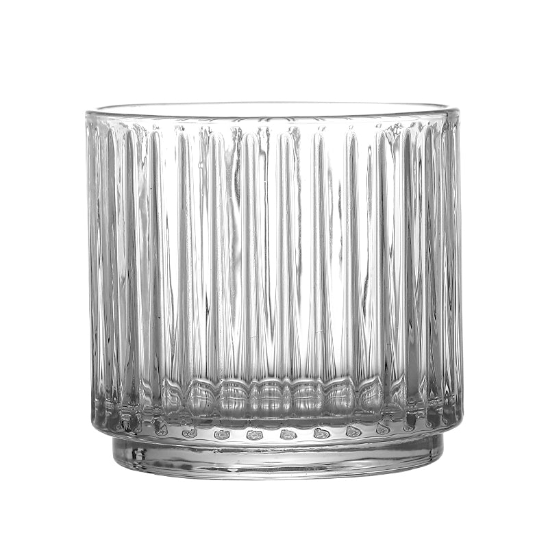 Stackable Engraved Glass Wine Glass Creative Cocktail Glass Combination