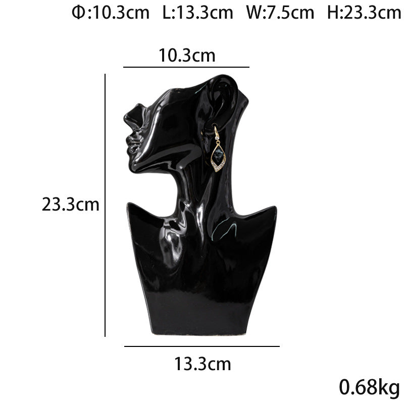 Fashion Artistic Ceramic Vase - Eardrop Design