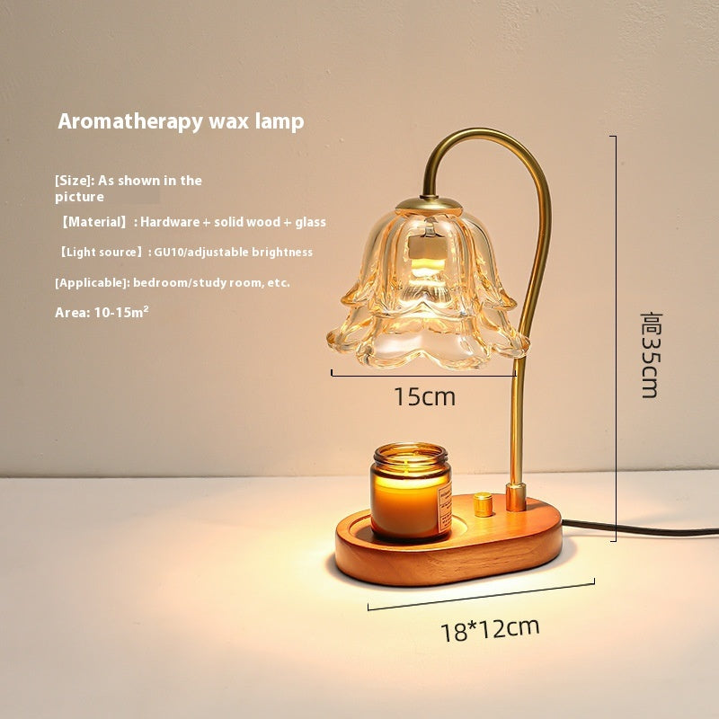 Dimming Wax Melting Night Lamp - Compact Warmer
