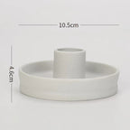 Ceramic Candle Pedestal - Jewelry Storage Tray