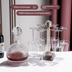 Premium Crystal Glass Red Wine Glass And Decanter Set