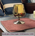 Golden Wine Glasses