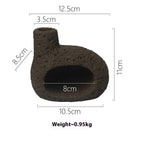 Cement Multi-Function Incense Tray - Retro Industrial Decor