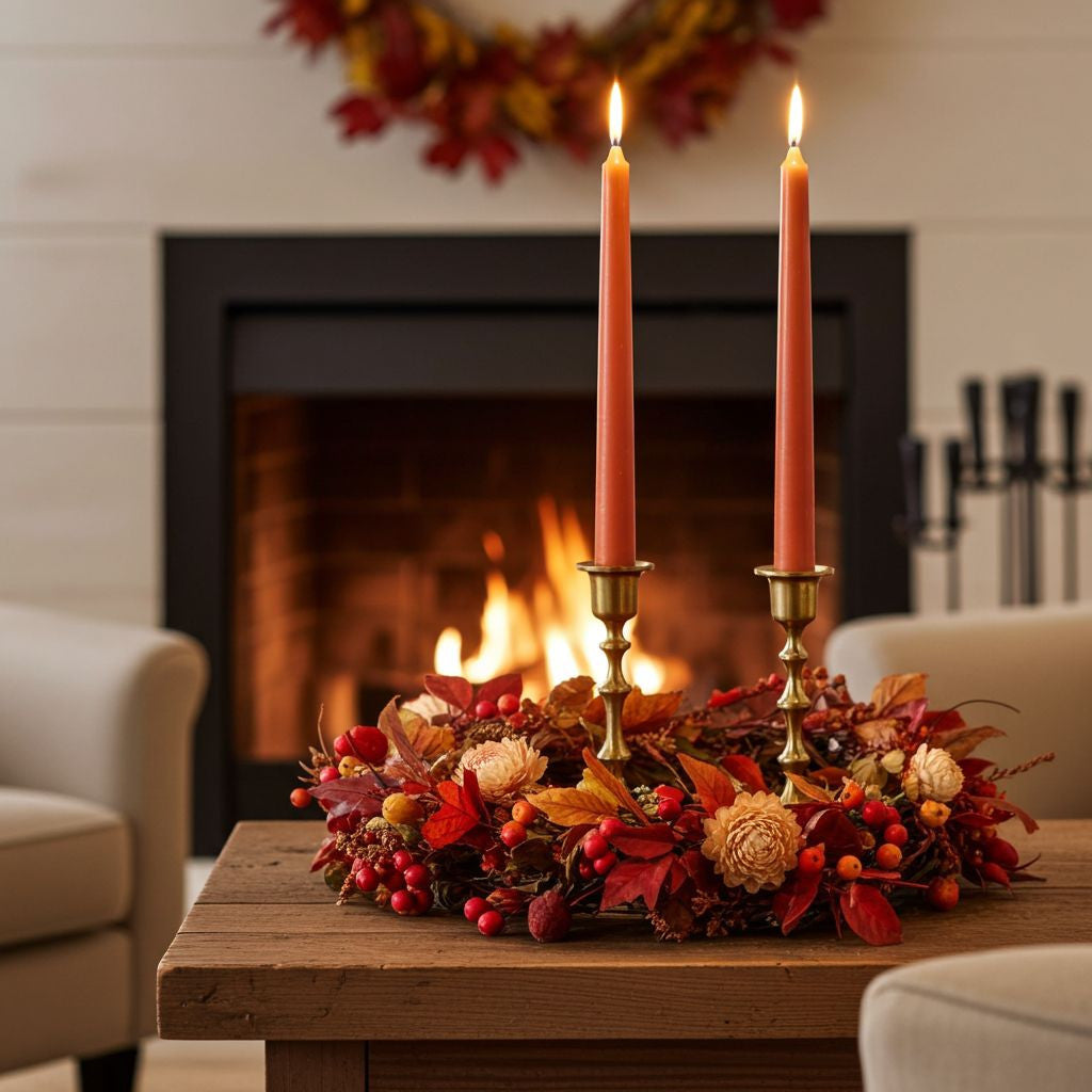 Coloured Beeswax Taper Candle | Singles-2